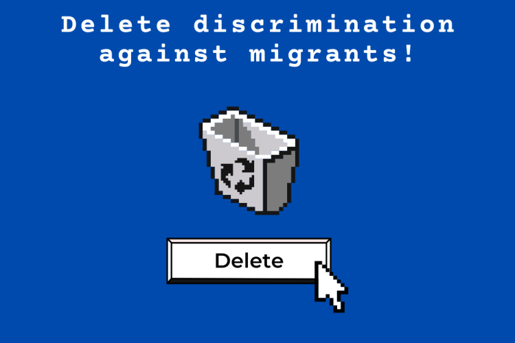 delete discrimination against migrants